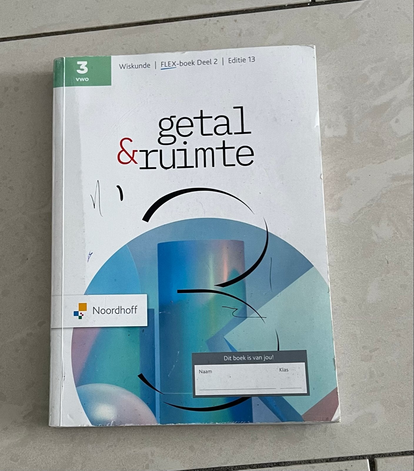 Wiskunde FLEX-boek Deel 2 | Getal & Ruimte | Editie 13, Boeken, Ophalen of Verzenden, Zo goed als nieuw