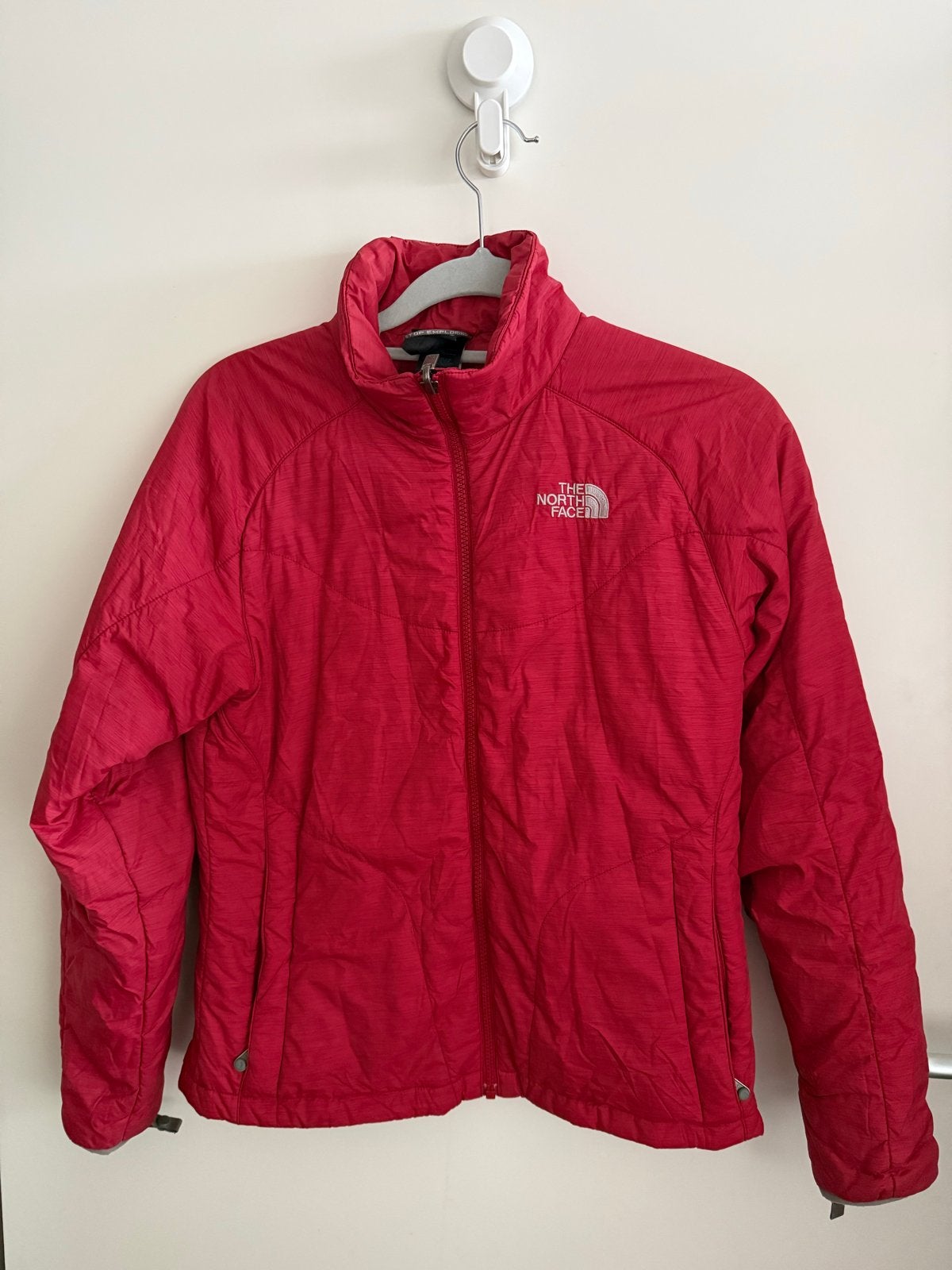 The North Face dames jas rood maat S/P, Verzenden, Zo goed als nieuw, Maat 36 (S), Rood