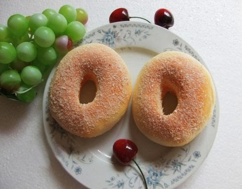 2 Kunst Donuts / Brood Nep Sier Bakker Voedsel Donut, Huis en Inrichting, Verzenden, Nieuw