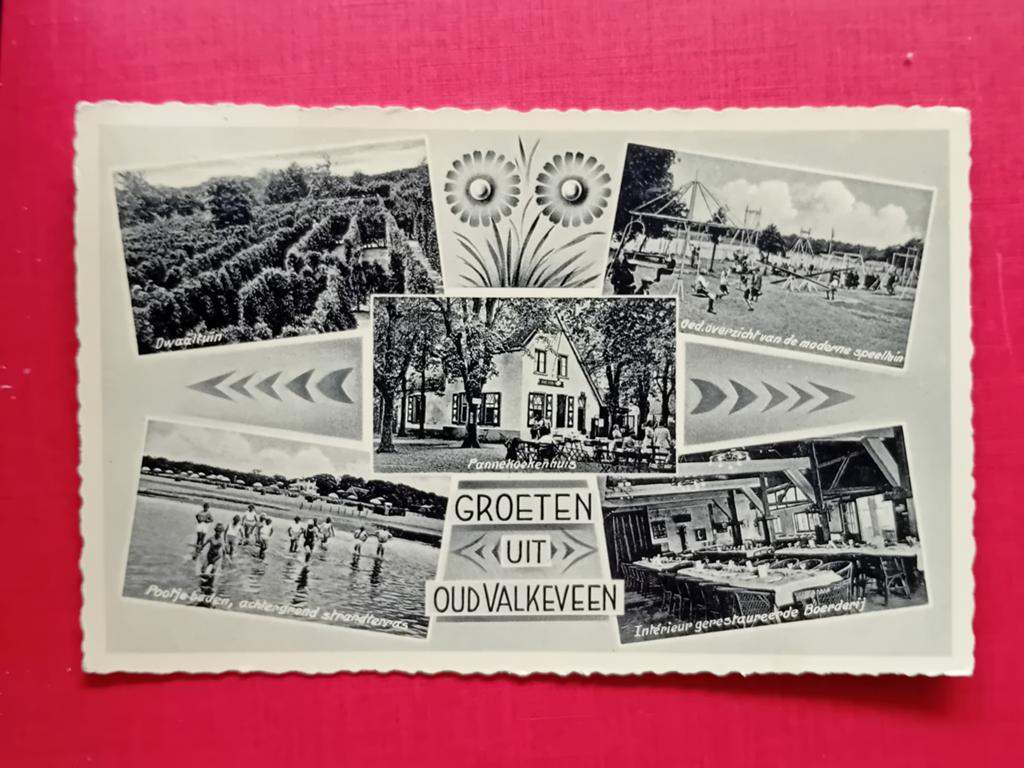 Ansichtkaart Oud Valkeveen, Ophalen of Verzenden