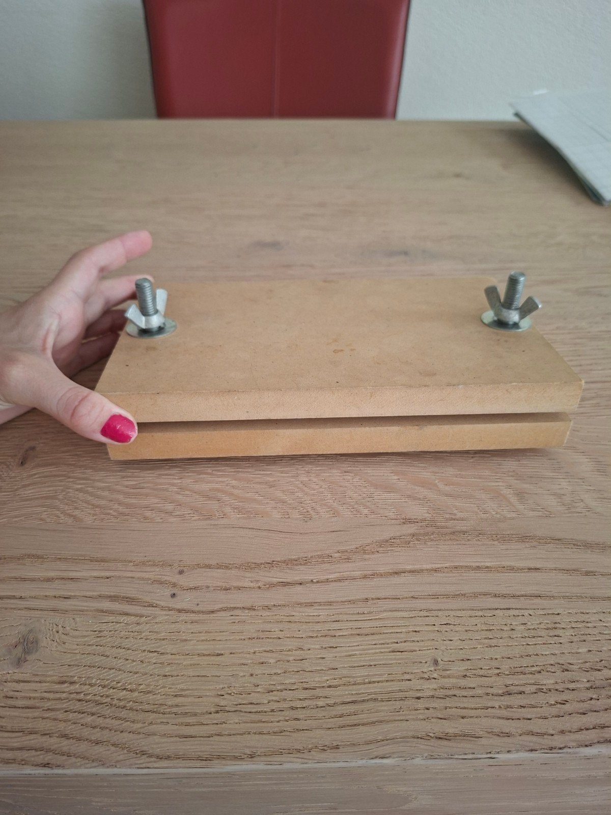 Houten pers voor bloemen of bladeren, Ophalen, Gebruikt, Gereedschap of Toebehoren, Overige merken