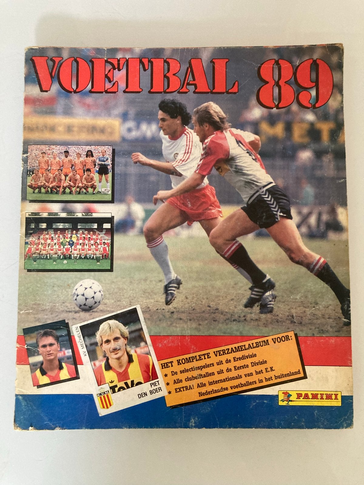 Panini Voetbal 89 Verzamelalbum, Ophalen of Verzenden, Gebruikt, Overige binnenlandse clubs, Boek of Tijdschrift