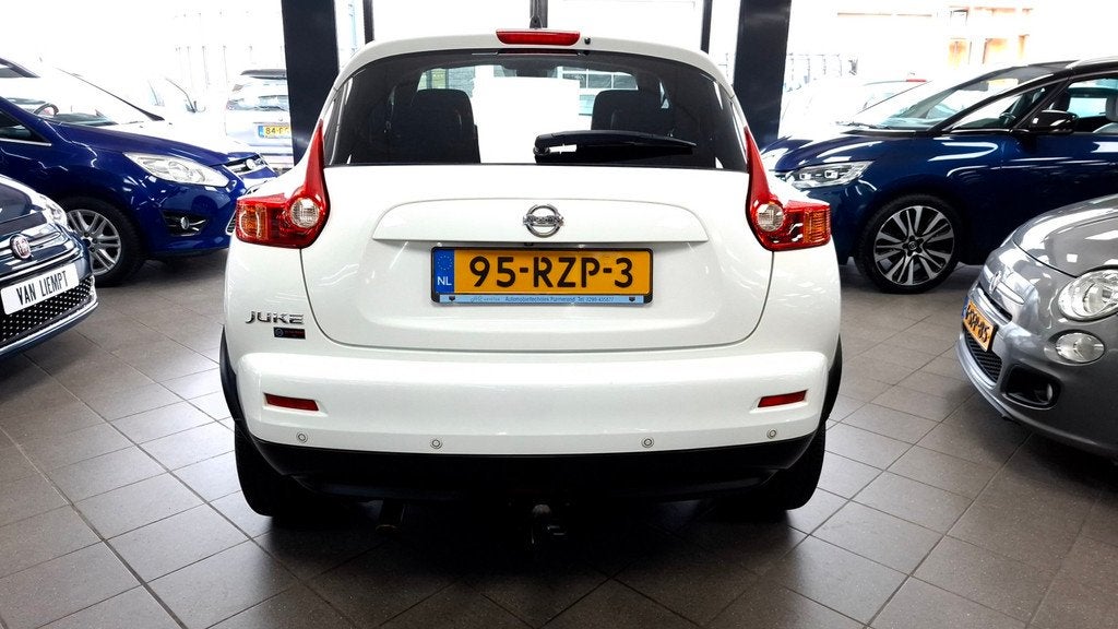 Nissan Juke 1.6 Tekna, Auto's, Nissan, Voorwielaandrijving, Euro 5, Zwart, 4 cilinders