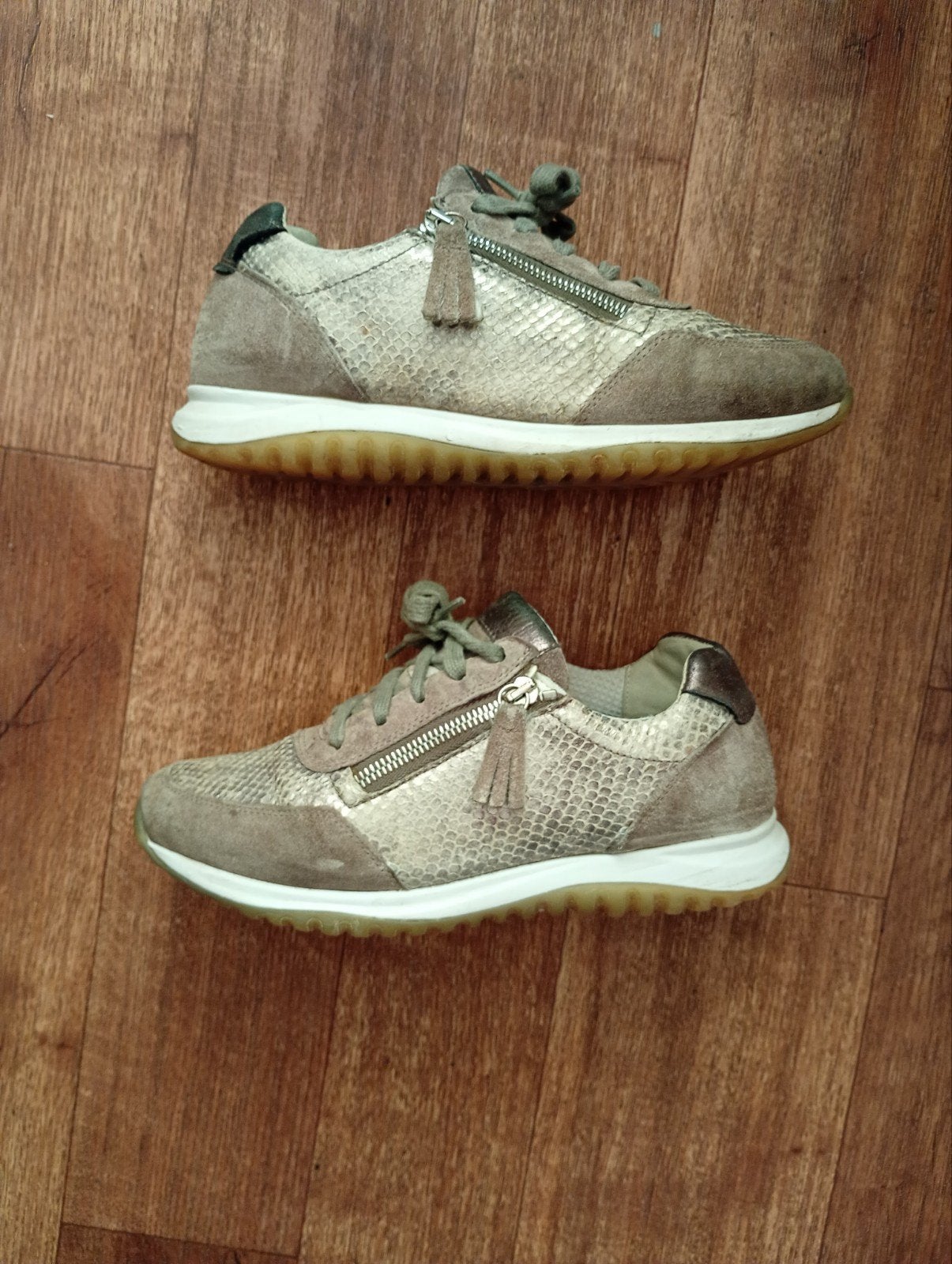 GABOR leren schoenen, maat 37, Kleding | Dames, Ophalen of Verzenden, Zo goed als nieuw, Zwart, Sneakers of Gympen