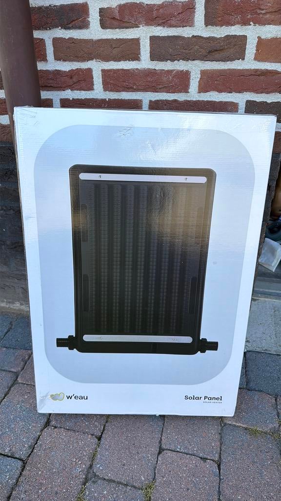 W’eau solar panel, Ophalen, Nieuw