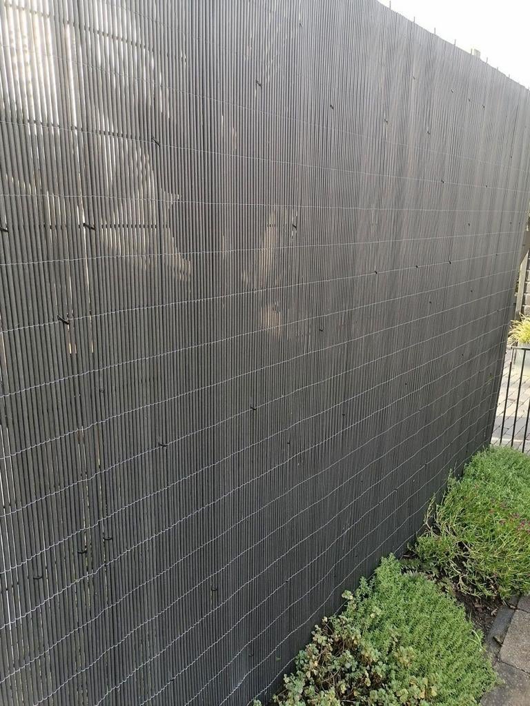 Kunststof tuinscherm, Tuin en Terras, Ophalen, Kunststof, 1 tot 2 meter, Minder dan 3 meter