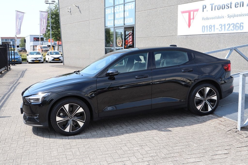 Polestar 2 Long Range Single Motor 78 kWh Pilot pack/Stoelve, Stof, Gebruikt, Zwart, 24 min