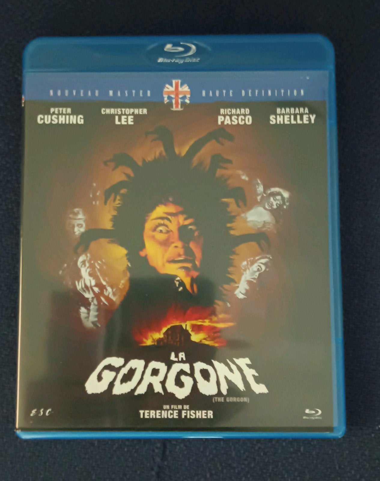Hammer films The Gorgon bluray import, Cd's en Dvd's, Ophalen of Verzenden, Zo goed als nieuw, Horror