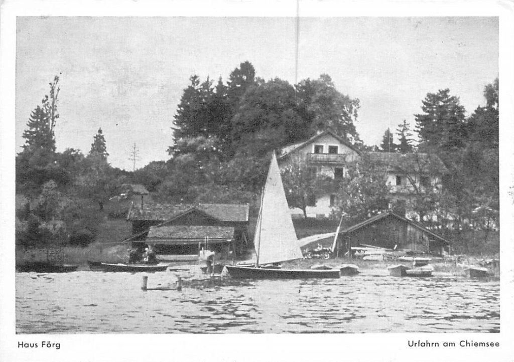 701-420-027 Urfahrn am Chiemsee Haus Forg, Ophalen of Verzenden, Voor 1920, Duitsland