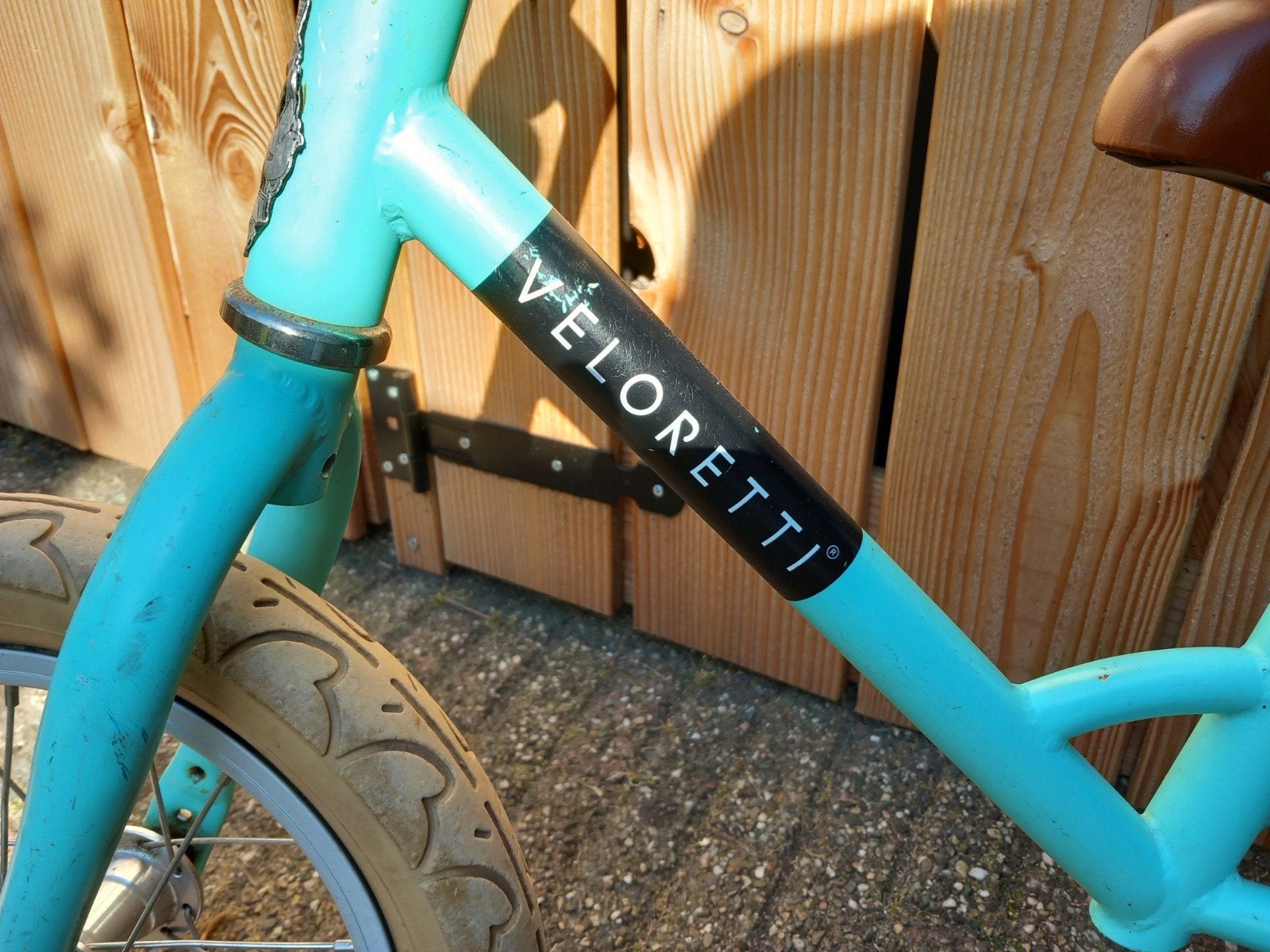 Veloretti loopfiets Born in Amsterdam - Aqua, Ophalen, Gebruikt, Minder dan 16 inch, Veloretti