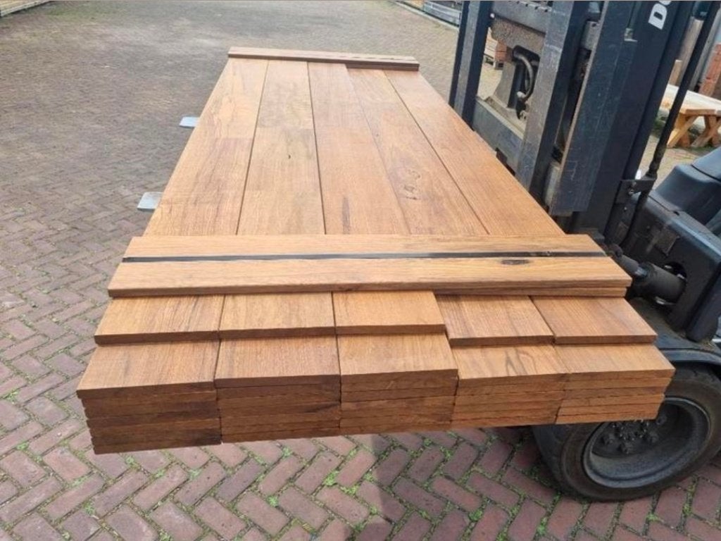 Hardhouten planken 18x185 mm - nr: HP225, Ophalen, Planken, Nieuw, Hardhout