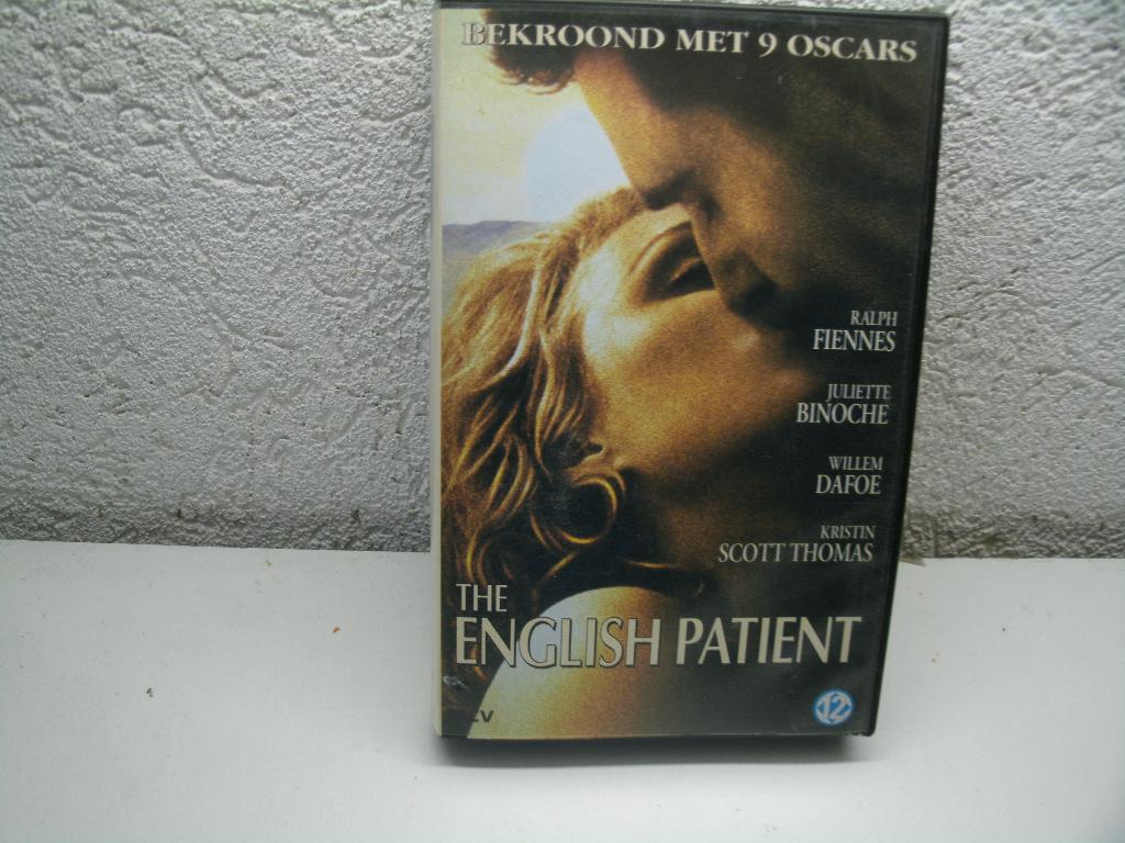 vhs 106b the english patient, Vanaf 16 jaar, Ophalen of Verzenden, Gebruikt, Actie en Avontuur
