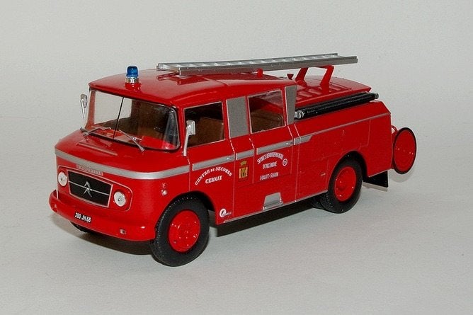 Citroen 46 CD Heuliez FTP 1965 SP Cernay Hachette 1:43, Ophalen of Verzenden, Nieuw, Auto, Overige merken