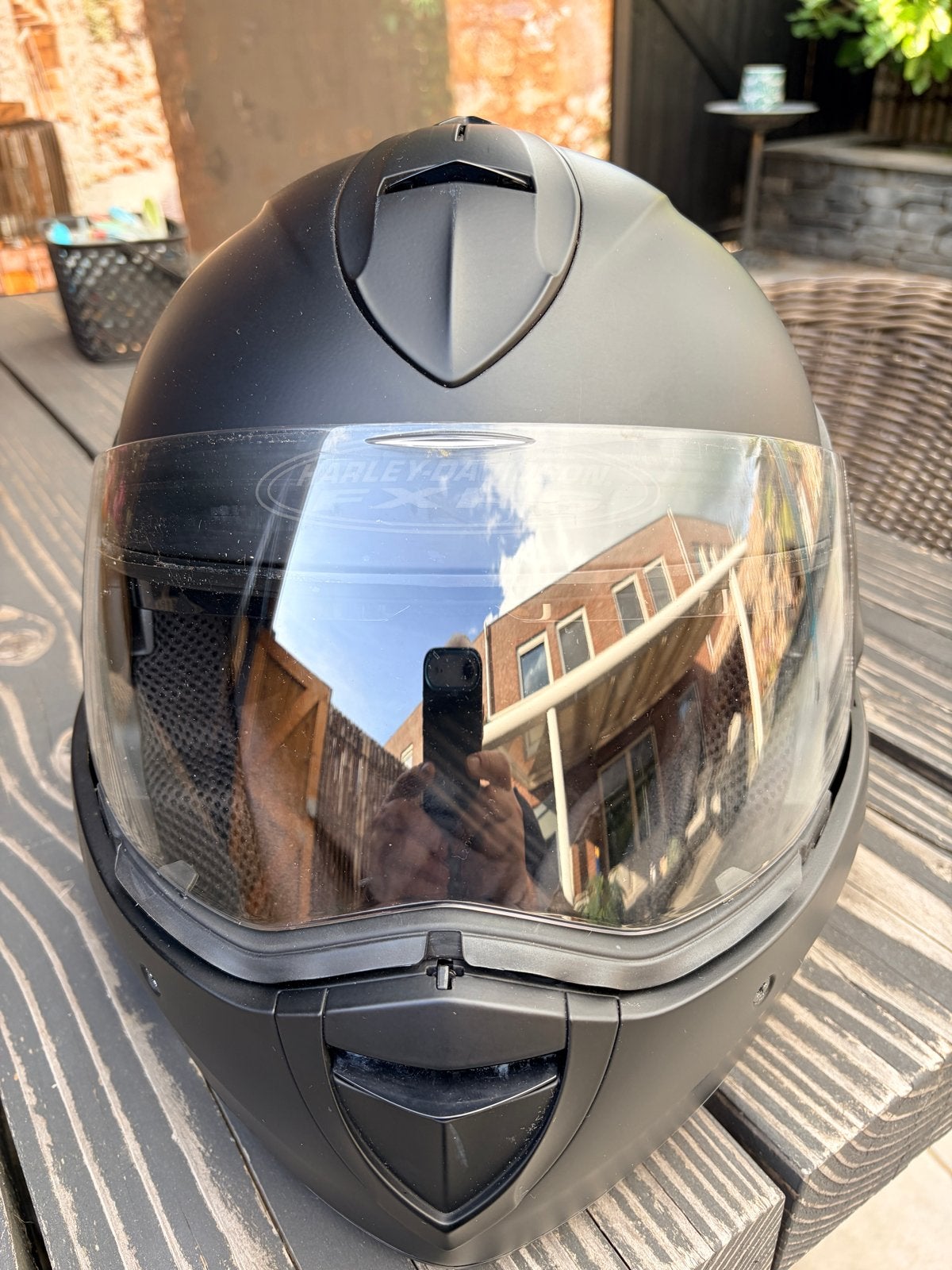 Harley-Davidson FXRG Systeemhelm - Maat XL, Motoren, Kleding | Motorhelmen, Systeemhelm, Heren, XL, Tweedehands