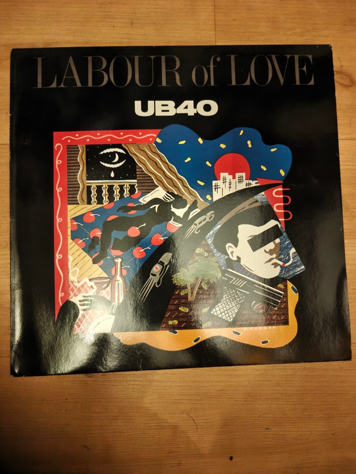 UB40 - Labour of Love LP (Reggae, 1983), Ophalen of Verzenden, Reggae, Gebruikt, Album
