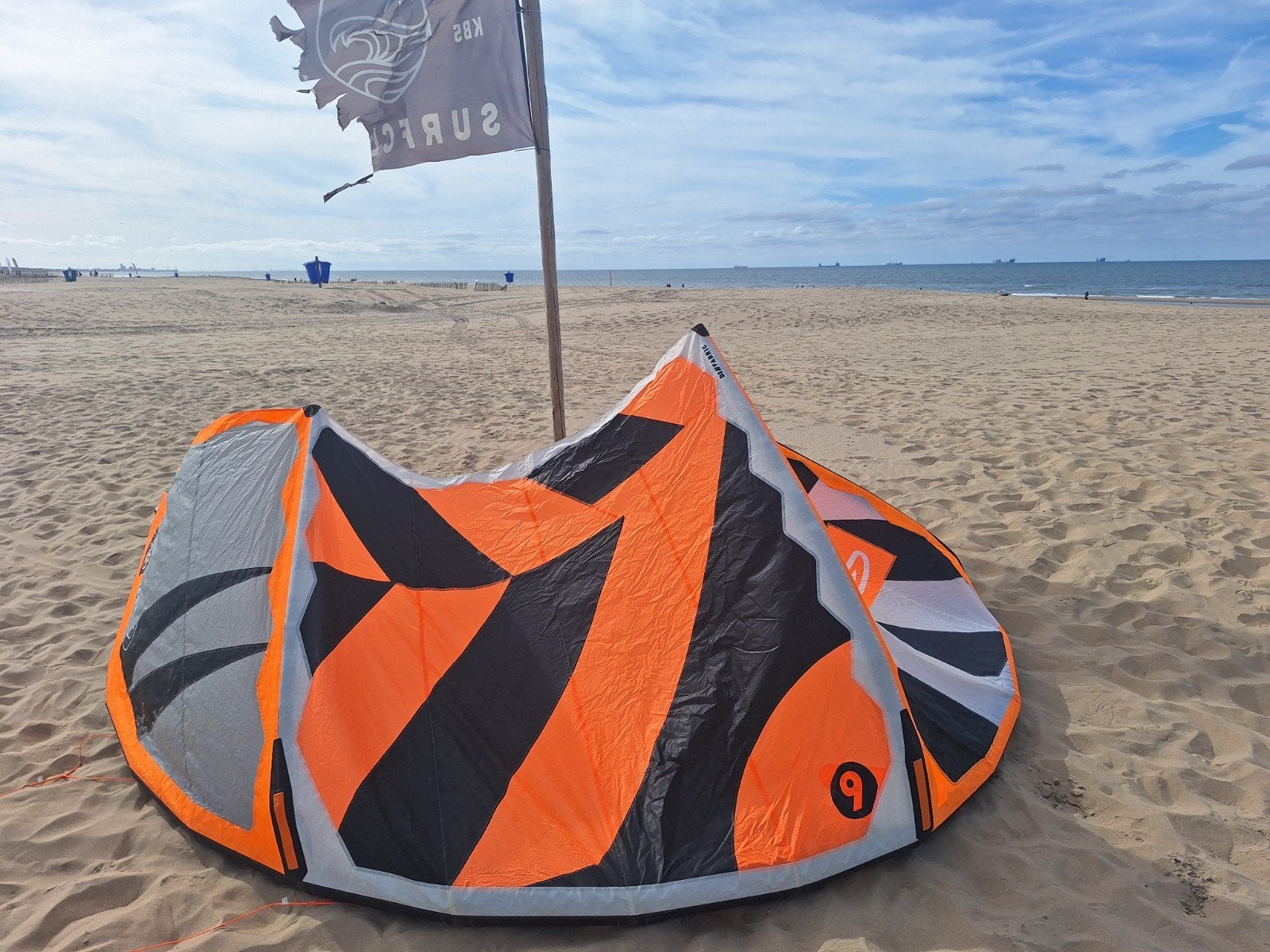 RRD Religion MK8 9m² Kitesurf Kite - Zo goed als nieuw, Watersport en Boten, 9 m², Geen board, Ophalen of Verzenden, Zo goed als nieuw