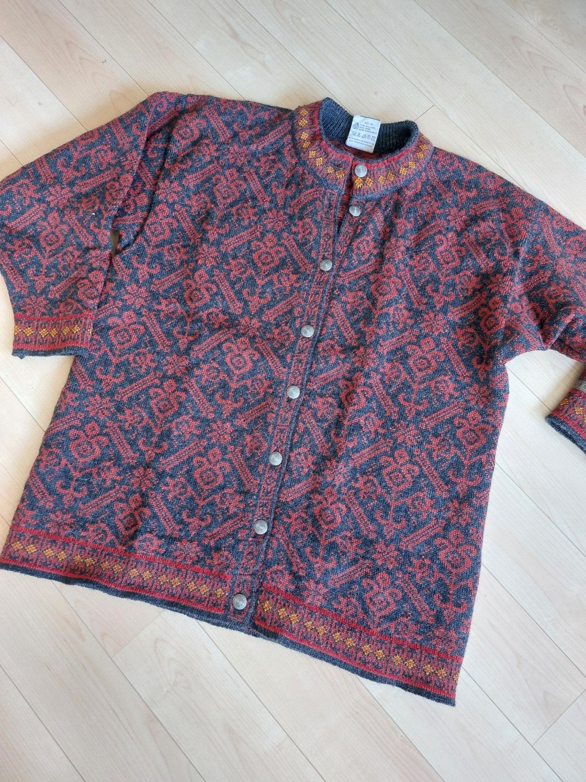 Origineel Dale of Norway vest grijsrood, Meerkleurig, Ophalen of Verzenden, Zo goed als nieuw, Dale of Norway