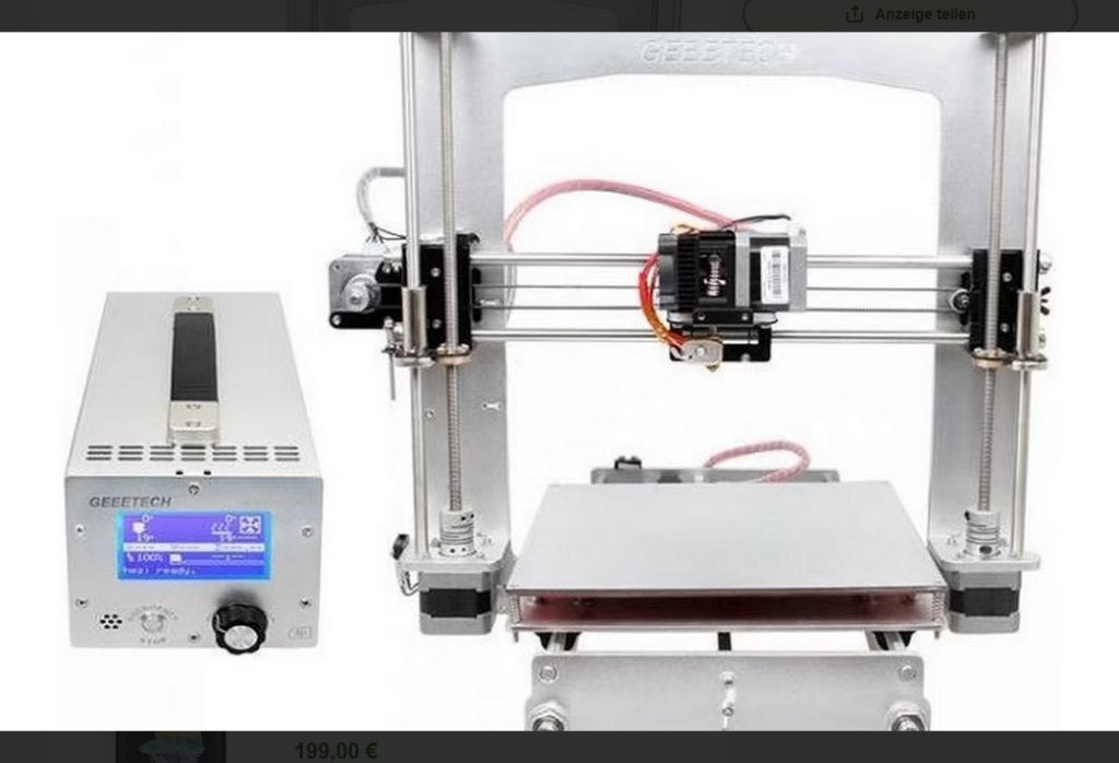 geeetechprusa 13 a pro 3d printer, Ophalen, Zo goed als nieuw