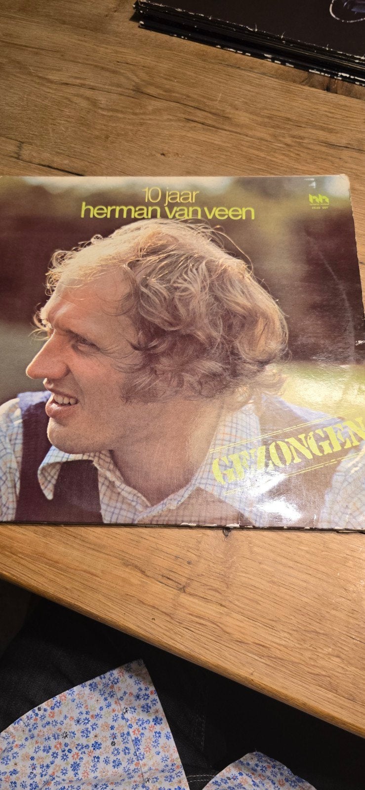 Herman van Veen - 10 Jaar Gezongen LP (Pop, 1975), Cd's en Dvd's, Gebruikt, Complilatie, Ophalen of Verzenden, Pop
