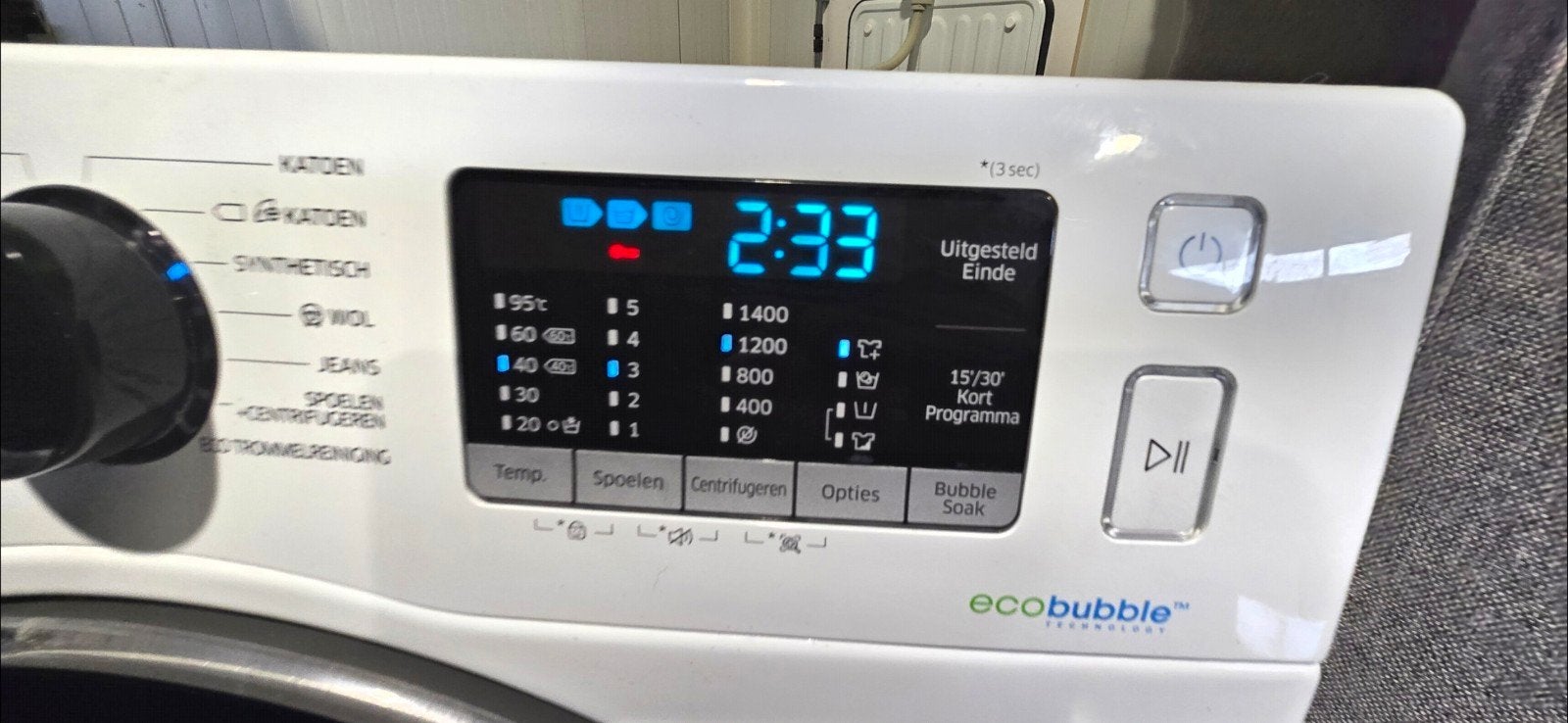 Samsung EcoBubble AddWash Wasmachine 8kg -, Ophalen of Verzenden, Samsung, Samsung, Samsung