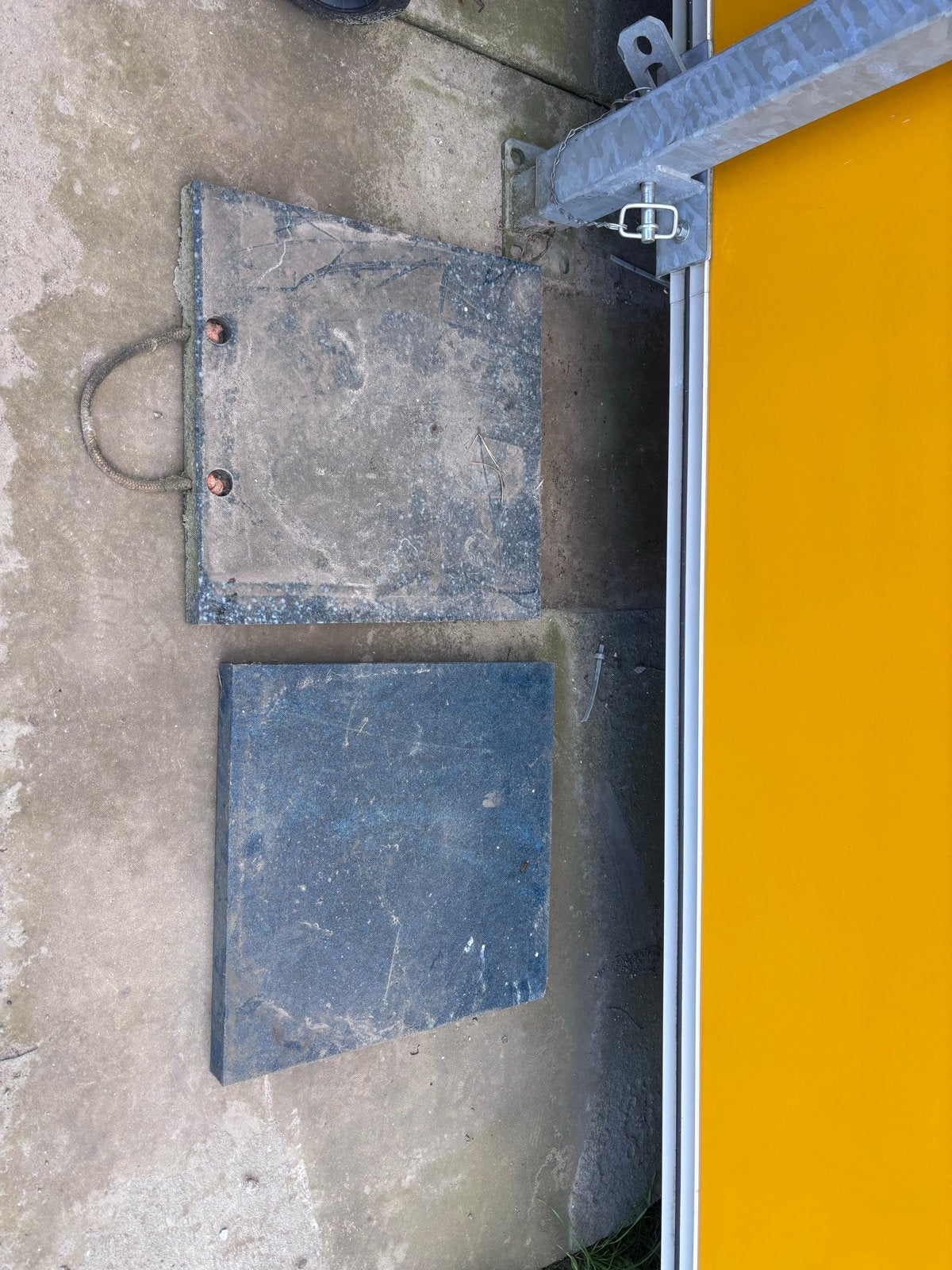 4 Stempelplaten 55x55cm voor Stabiliteit, Doe-het-zelf en Verbouw, Ophalen of Verzenden