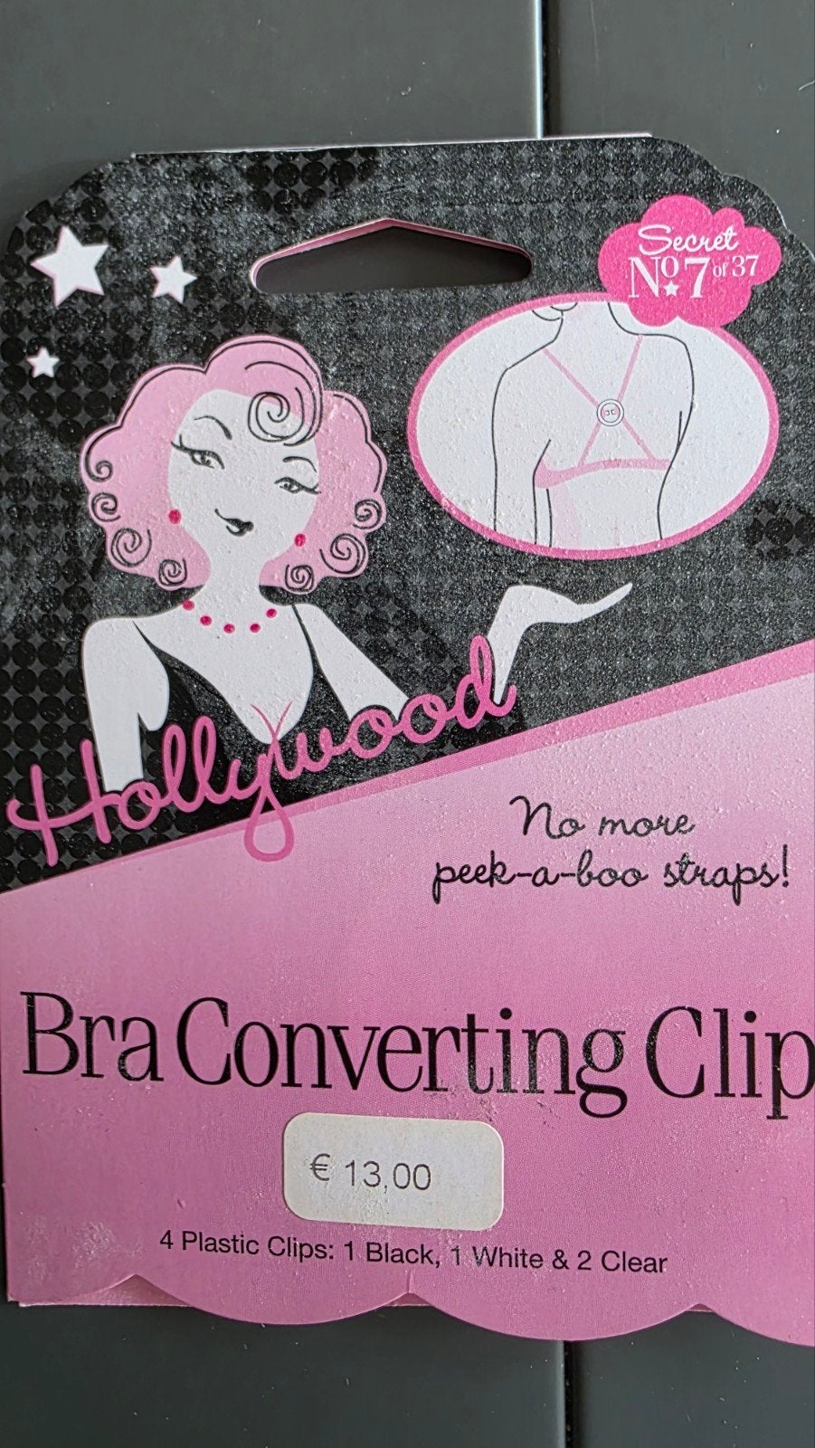 Nieuwe Bh clips Hollywood Bra Converting Clip 4 stuks, Ophalen of Verzenden, Nieuw