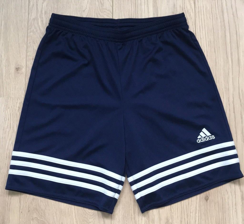 Adidas blauwe sportbroek, nieuw, maat 152, Adidas, Jongen of Meisje, Ophalen of Verzenden, Nieuw