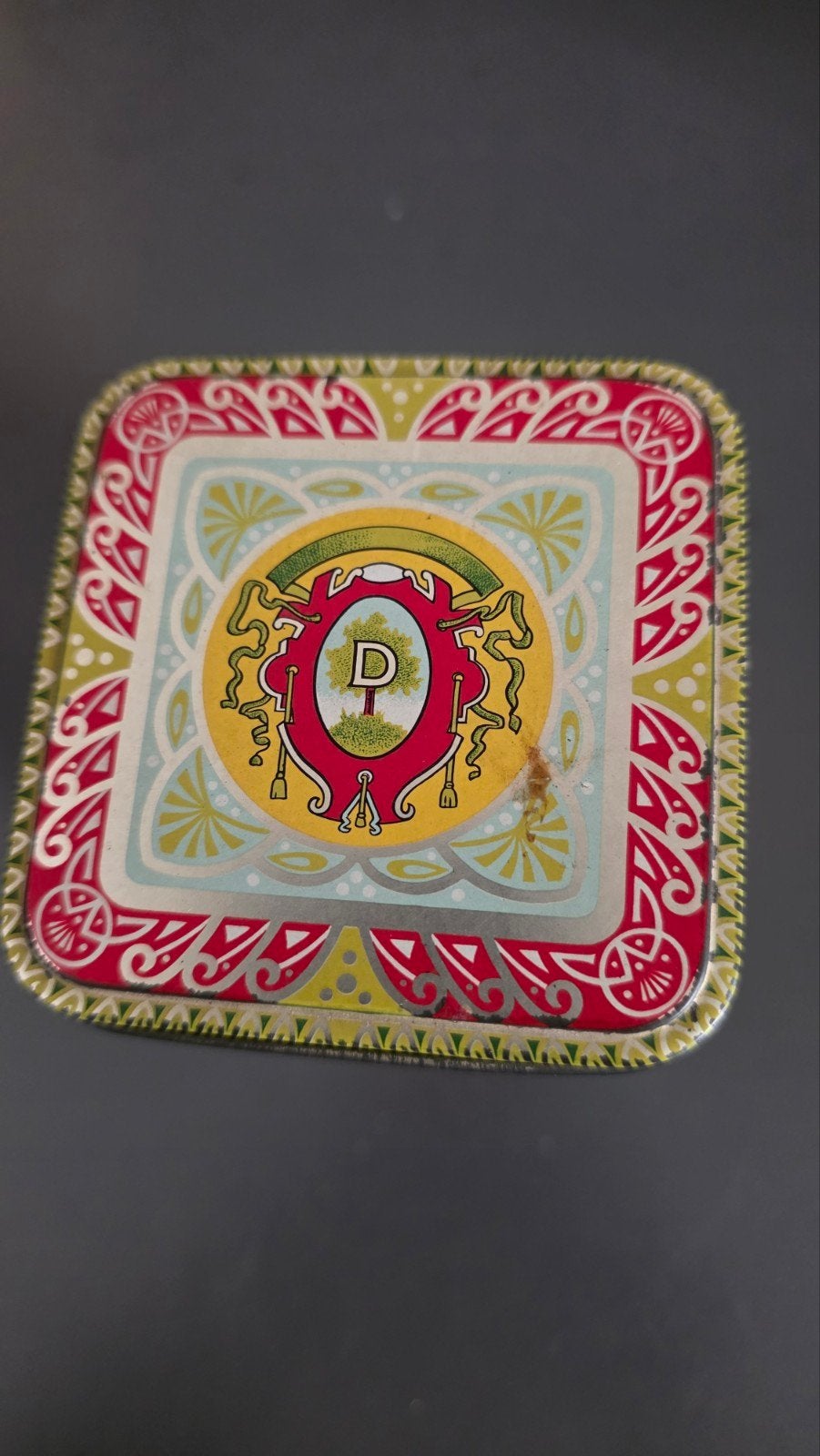 Vintage Droste Cacao Blik - Zo goed als nieuw, Verzamelen, Ophalen of Verzenden, Zo goed als nieuw, Koek(jes), Droste