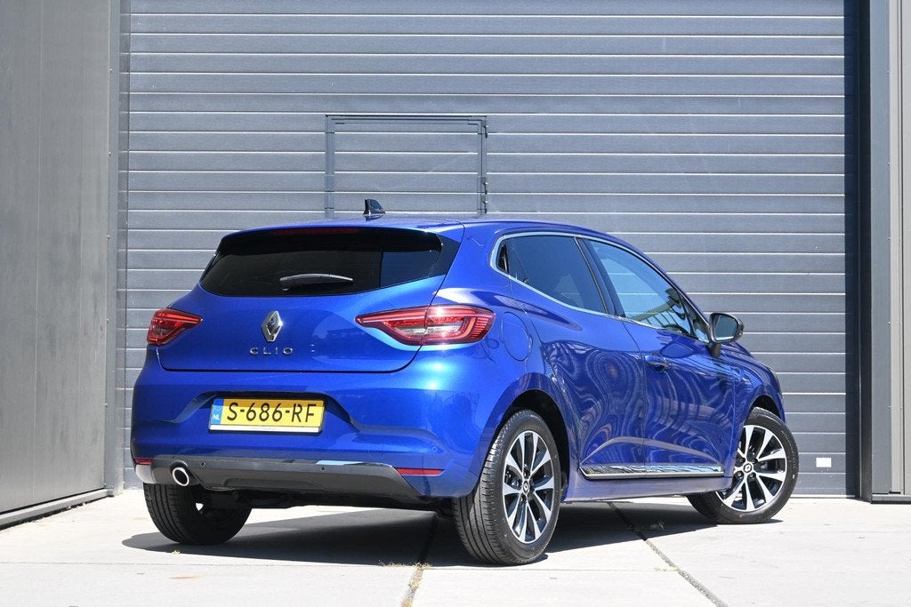 Renault Clio TCe 90 Techno | CAMERA | NAVI | CRUISE CONTROL, Voorwielaandrijving, Gebruikt, Euro 6, Blauw
