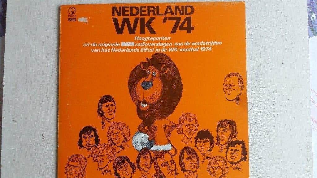 LP voetbal WK 1974 nu voor 15 euro, Verzamelen, Ophalen, Zo goed als nieuw, Buitenlandse clubs