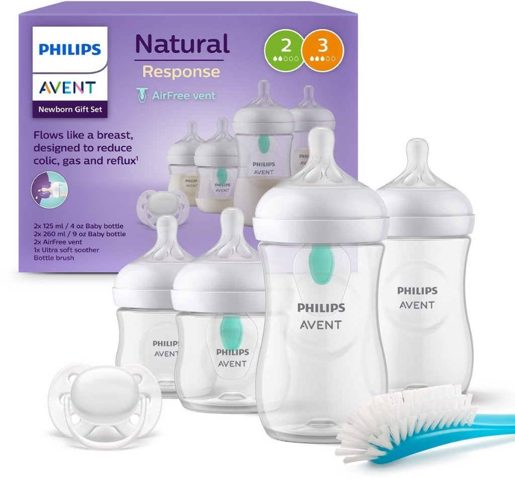 NIEUW: Philips Avent Natural Response Fles - Startersset, Ophalen, Nieuw, Babyfles, Philips Avent