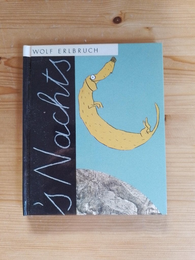 's Nachts   Wolf Erlbruch, Gelezen, Fictie algemeen, Wolf Erlbruch, Ophalen of Verzenden
