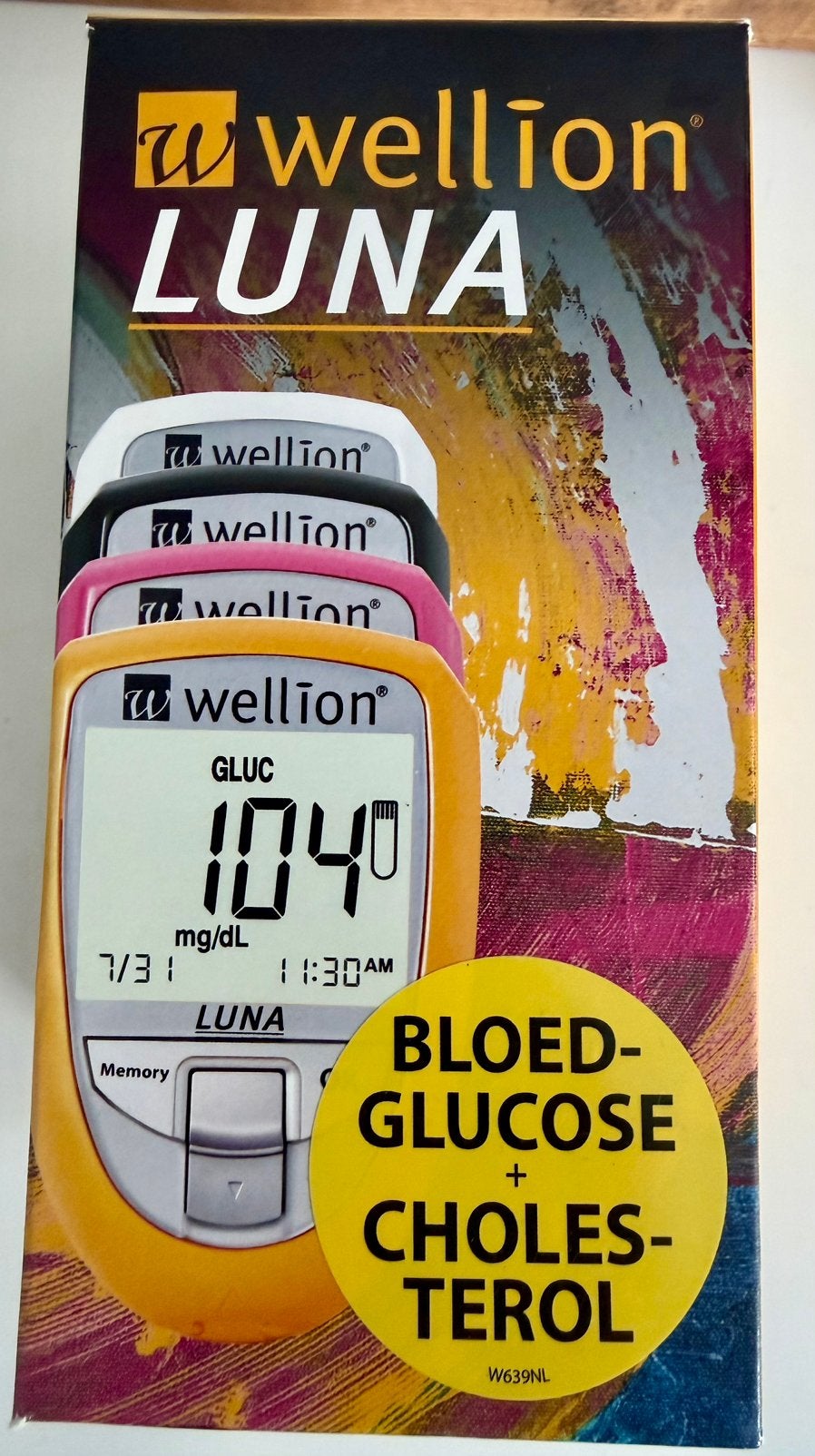 Wellion Luna bloedglucosemeter / cholesterolmeter, Ophalen of Verzenden, Nieuw, Overige typen