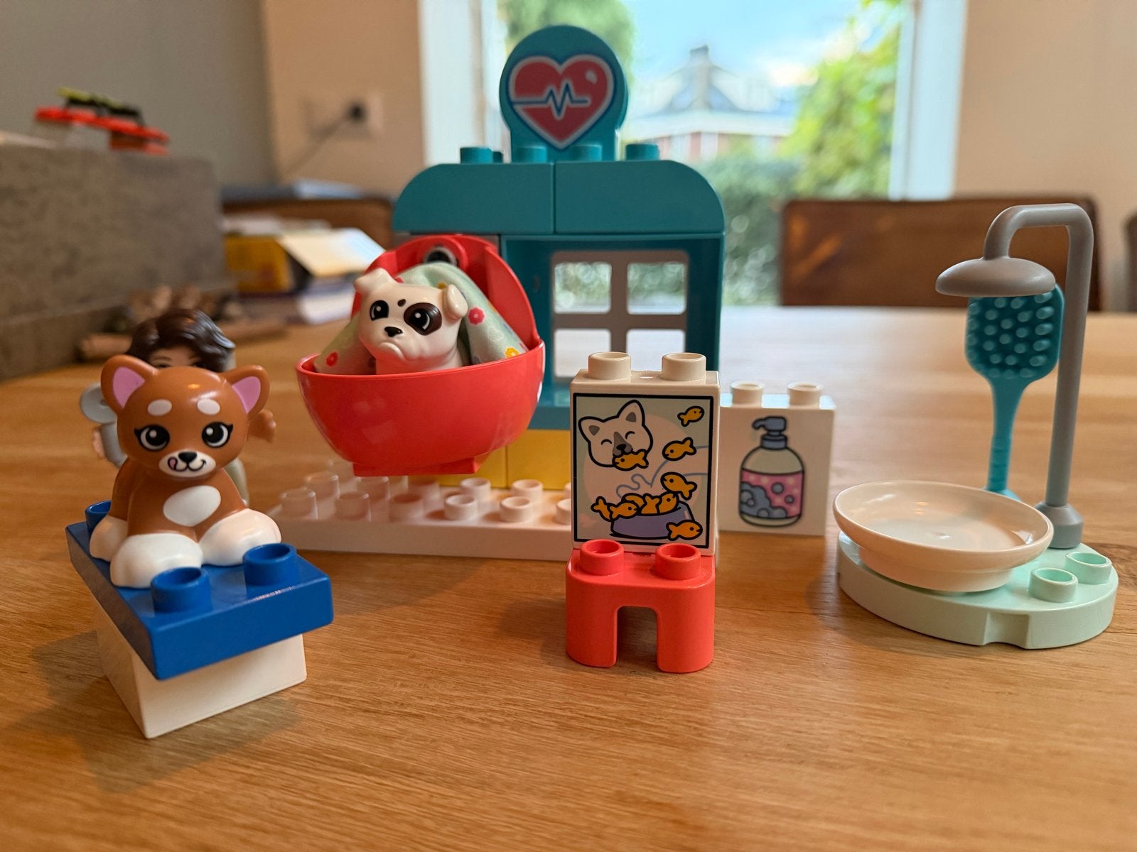 LEGO Duplo Dierenkliniek Complete Set, Ophalen, Overige thema's, Zo goed als nieuw, Compleet