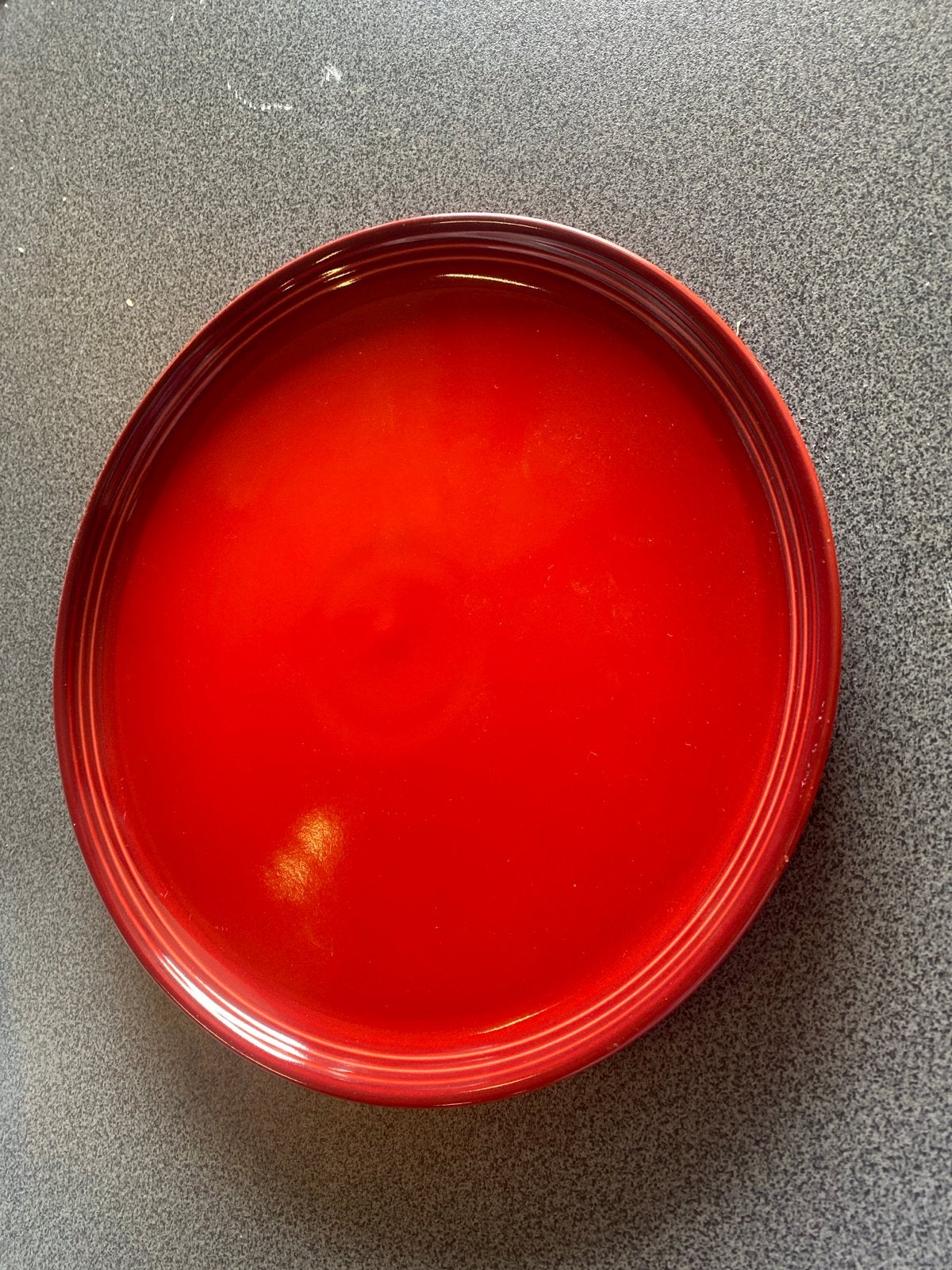 Le Creuset Coupe Ontbijtbord 22cm - Kersenrood (Nieuw), Overige merken, Keramiek, Onbekend, Nieuw