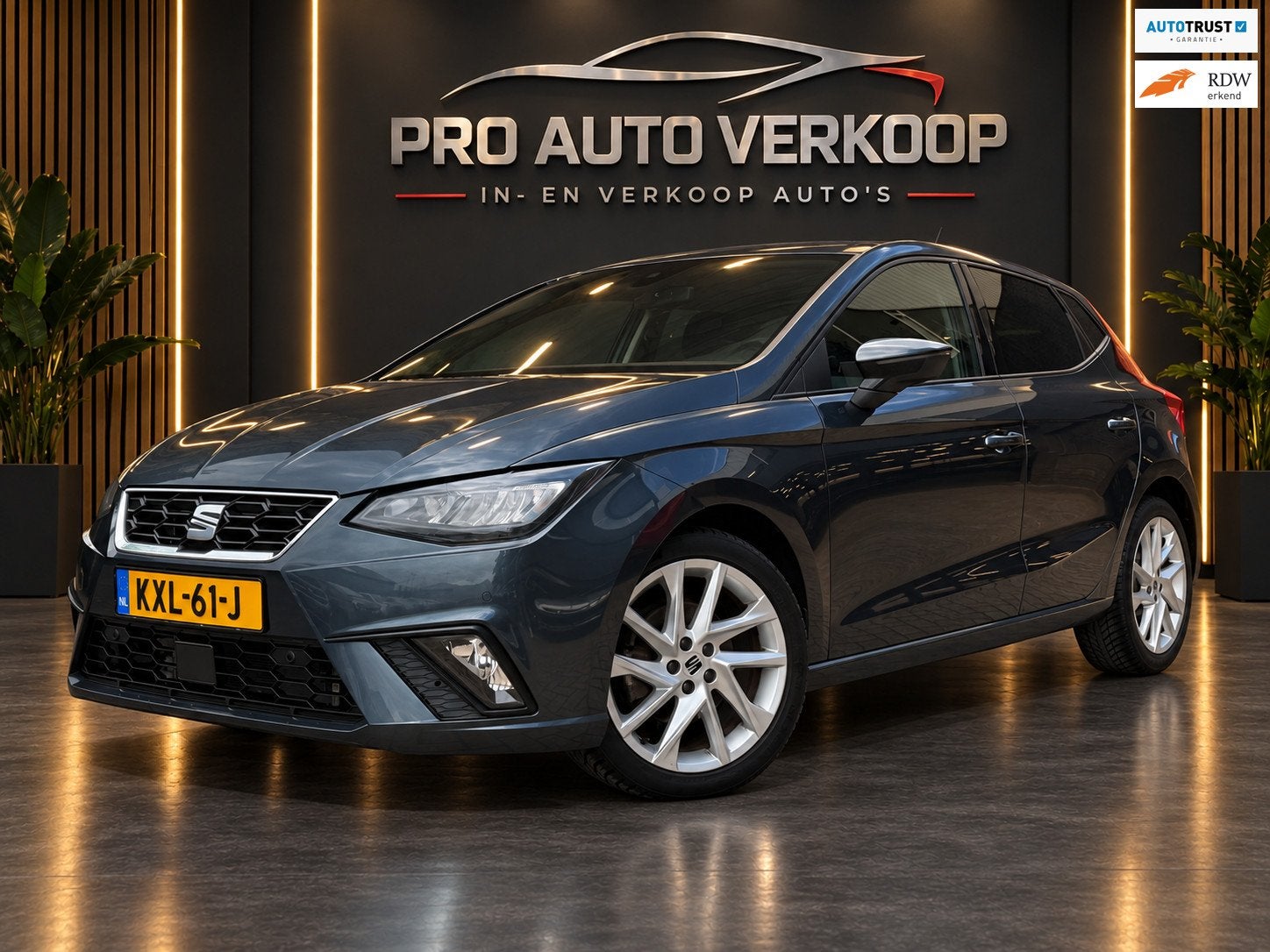 Seat IBIZA 1.0 EcoTSI FR Business Intense Carplay_Led_ACC_Na, Auto's, Dealer onderhouden, Gebruikt, Euro 6, Ibiza