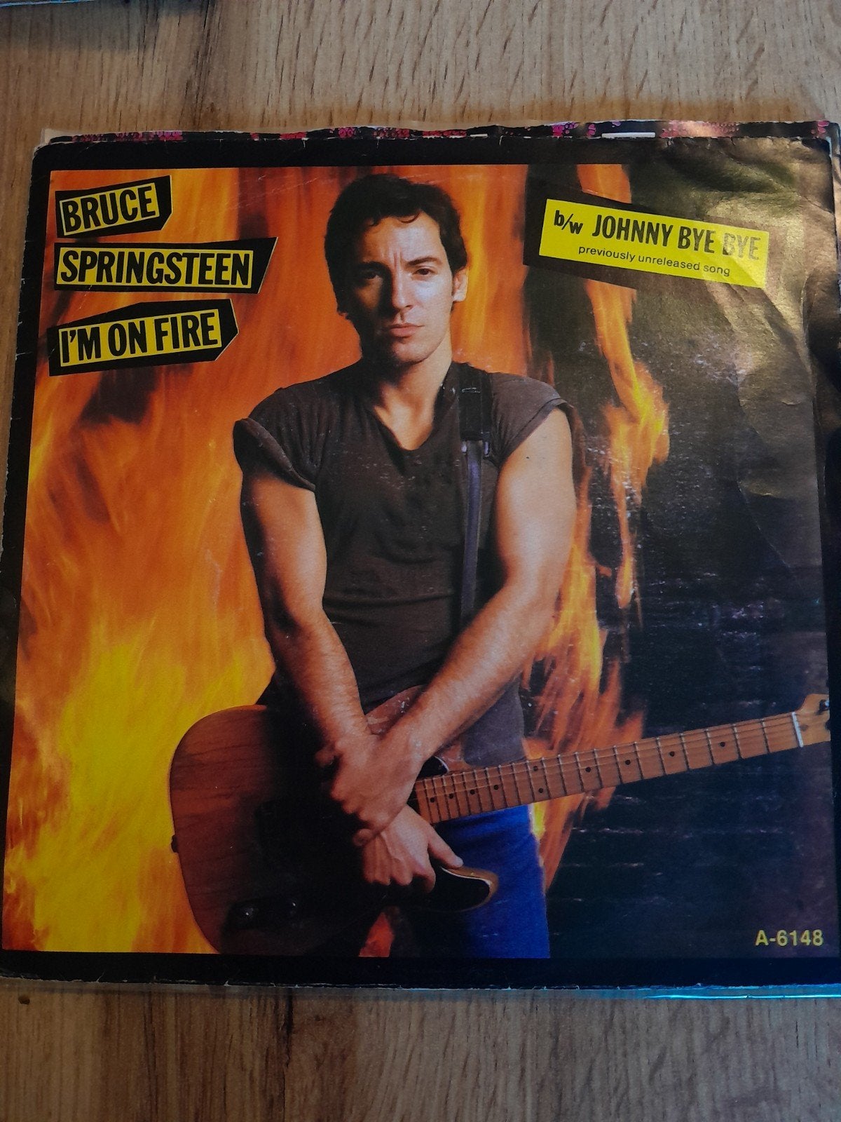 bruce springsteen 7inch I, m on fire, Ophalen of Verzenden, Zo goed als nieuw, Pop