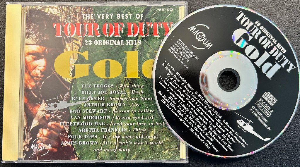 TOUR OF DUTY - Gold ( CD ), Ophalen of Verzenden, Zo goed als nieuw, Poprock