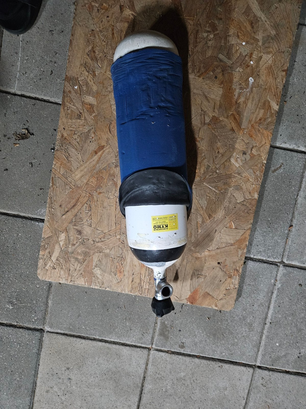 Duikfles 10 liter 300 bar, Ophalen, Gebruikt, Duikfles