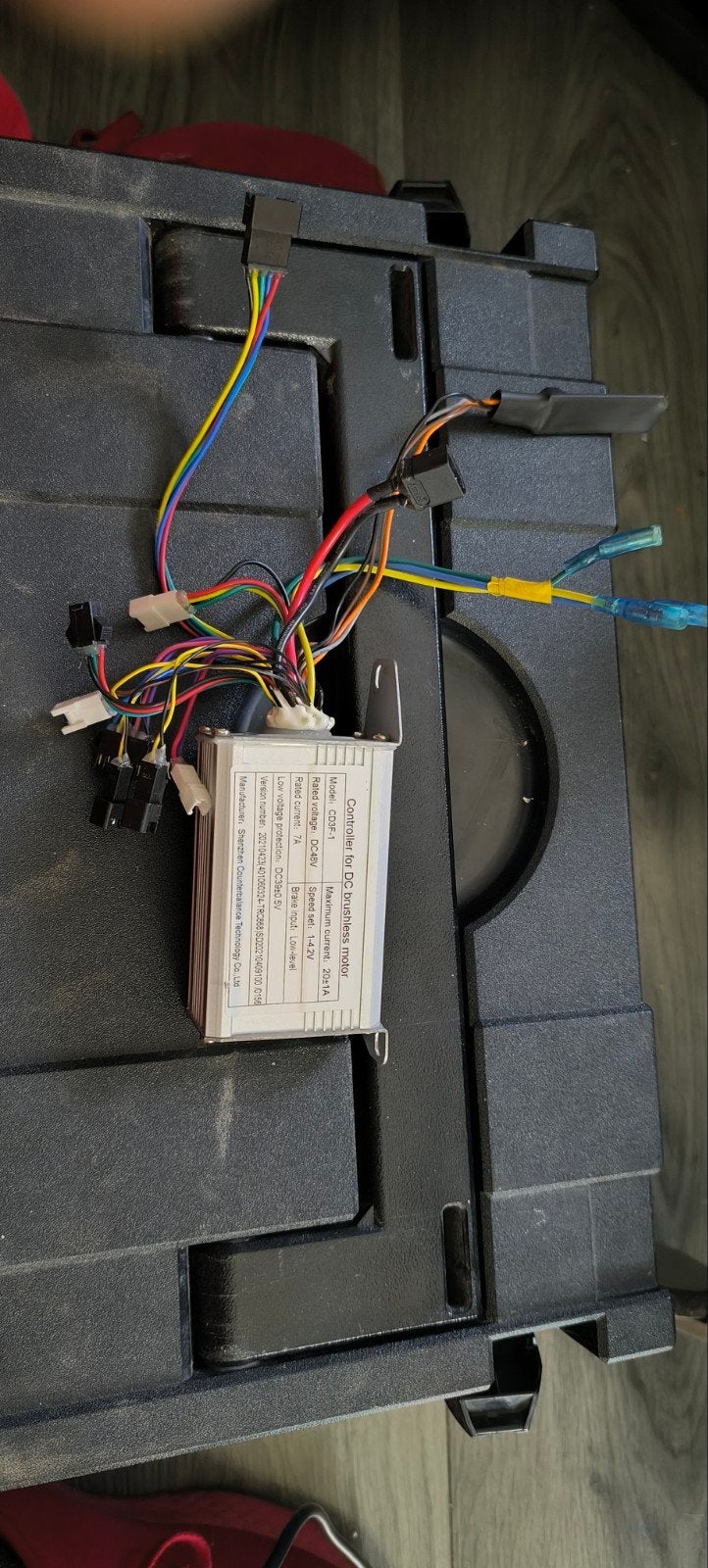 Controller for DC brushless motor, Ophalen