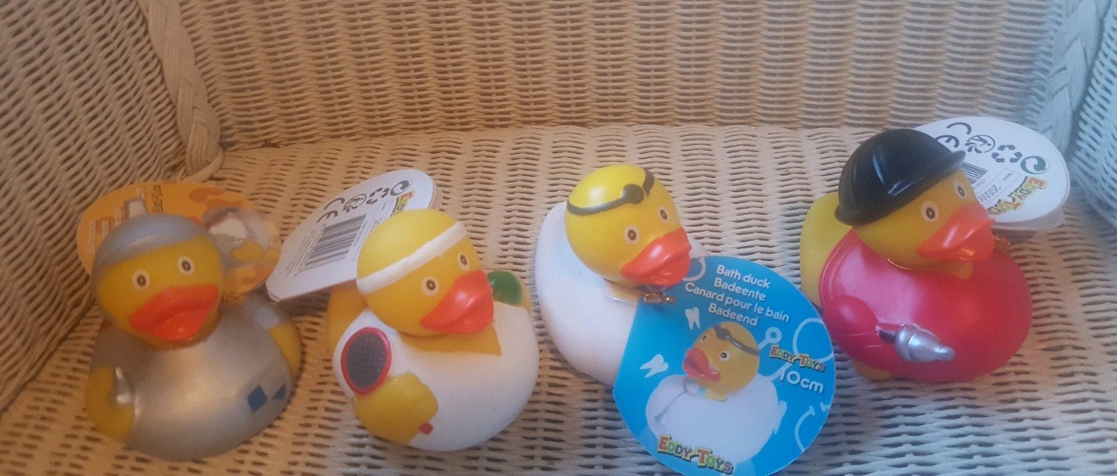 10 zeldzame badeendjes 10 eendjes, Ophalen, Nieuw, Badeend