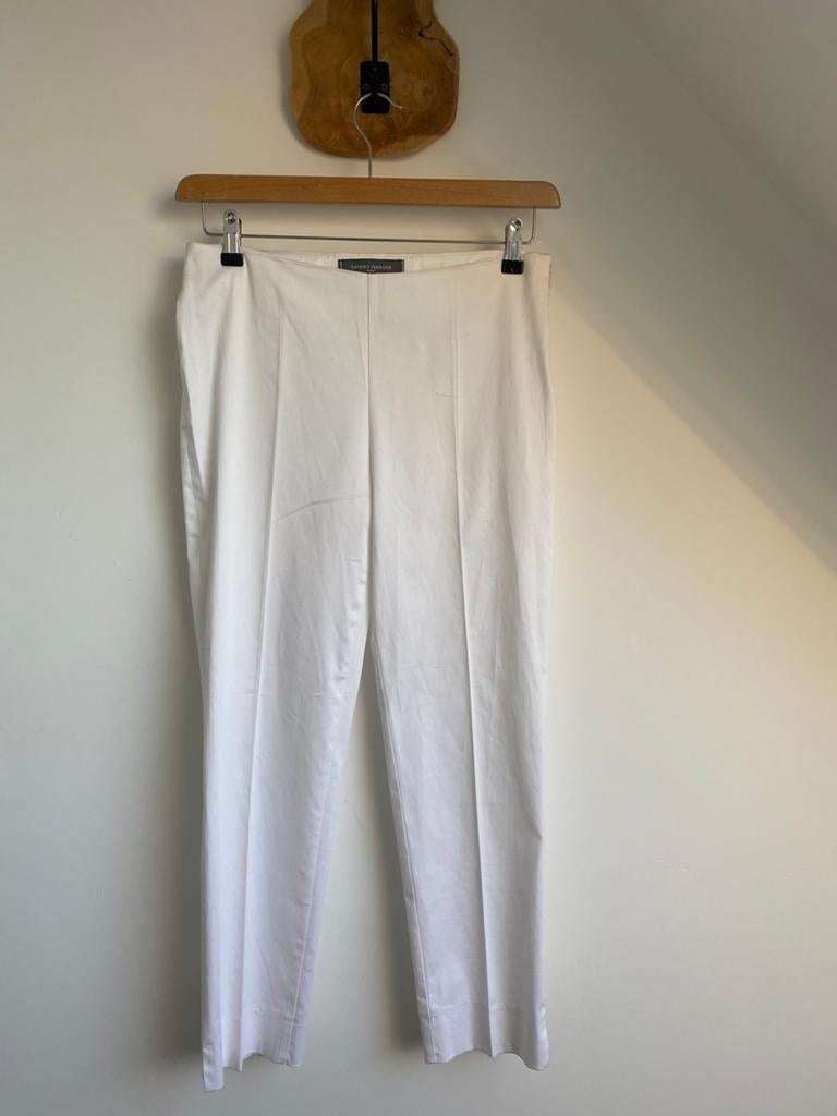 Sandra Ferrone broek maat 38, Maat 38/40 (M), Wit, Ophalen of Verzenden, Zo goed als nieuw