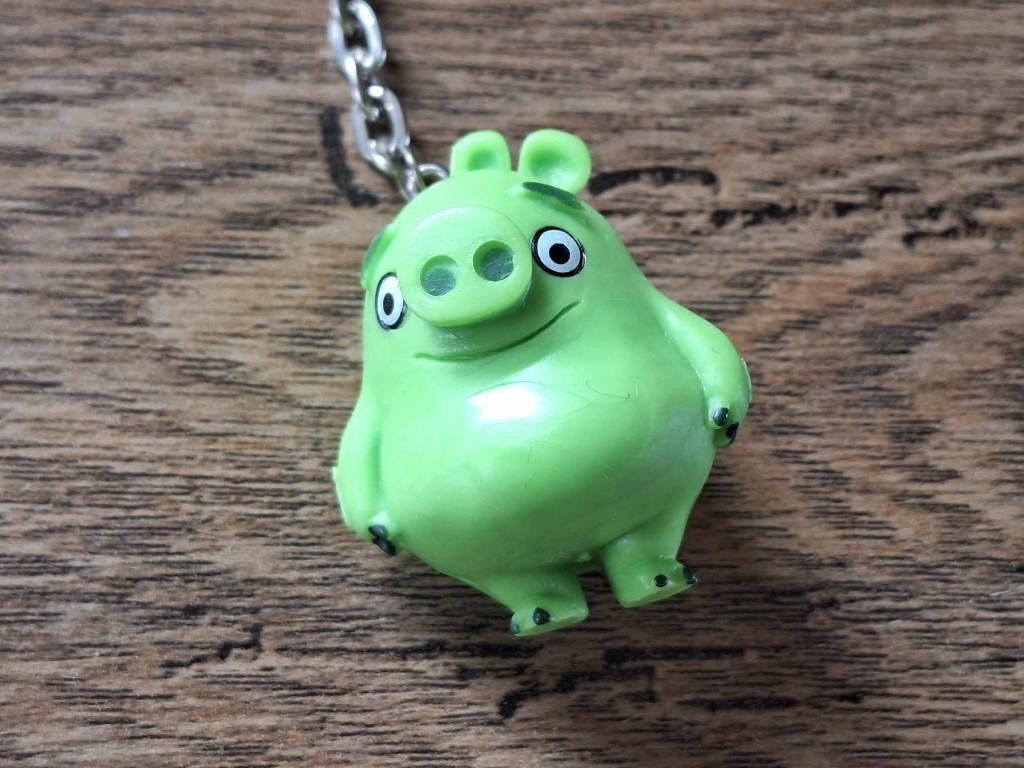 Sleutelhanger : Angry Birds : Pig !! 3, Info@keycharms.nl, Overige typen, Nieuw, Medemblik