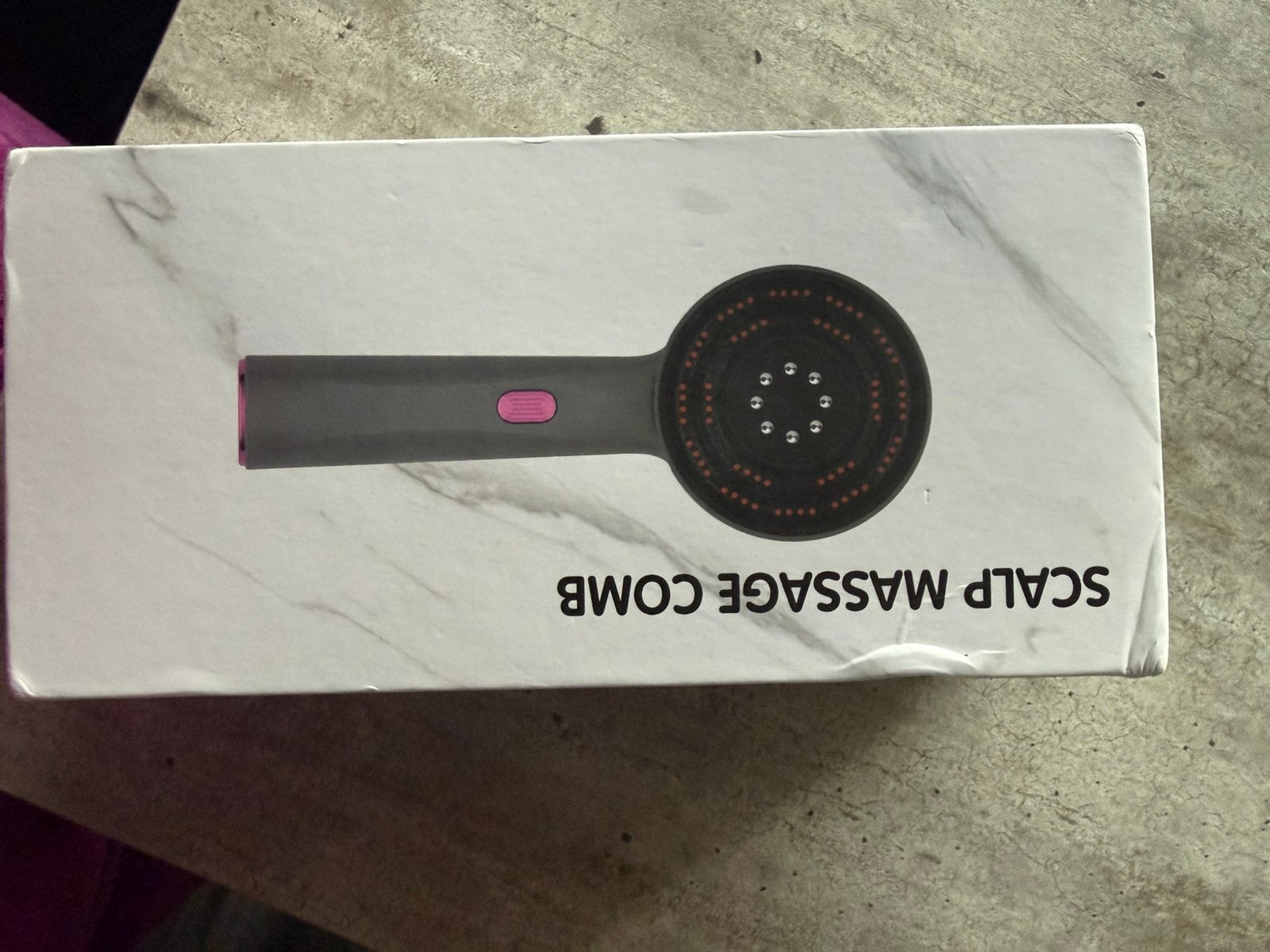 Elektrische hoofdhuidmassager als nieuw, Ophalen of Verzenden, Zo goed als nieuw, Apparaat