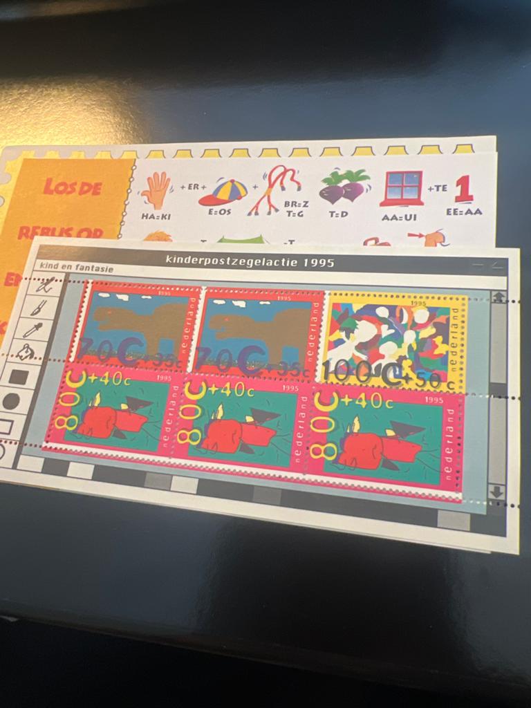 Kinderpostzegelactie 1995 - Nederland, Ophalen of Verzenden, Postfris