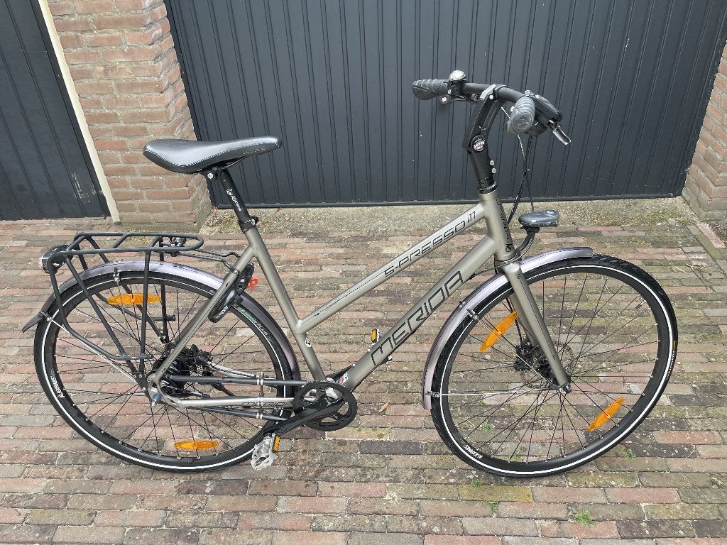 Merida Damesfiets met schijfremmen, Versnellingen, Schijfrem, Ophalen, Overige merken