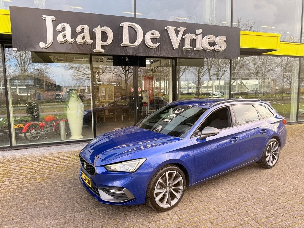SEAT Leon Sportstourer 1.5 eTSI FR, Auto's, Seat, Bedrijf, Te koop, Leon, ABS, Airbags, Airconditioning, Alarm, Android Auto, Apple Carplay