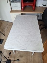 tuintafel, Ophalen, Zo goed als nieuw, Rechthoekig, Kunststof