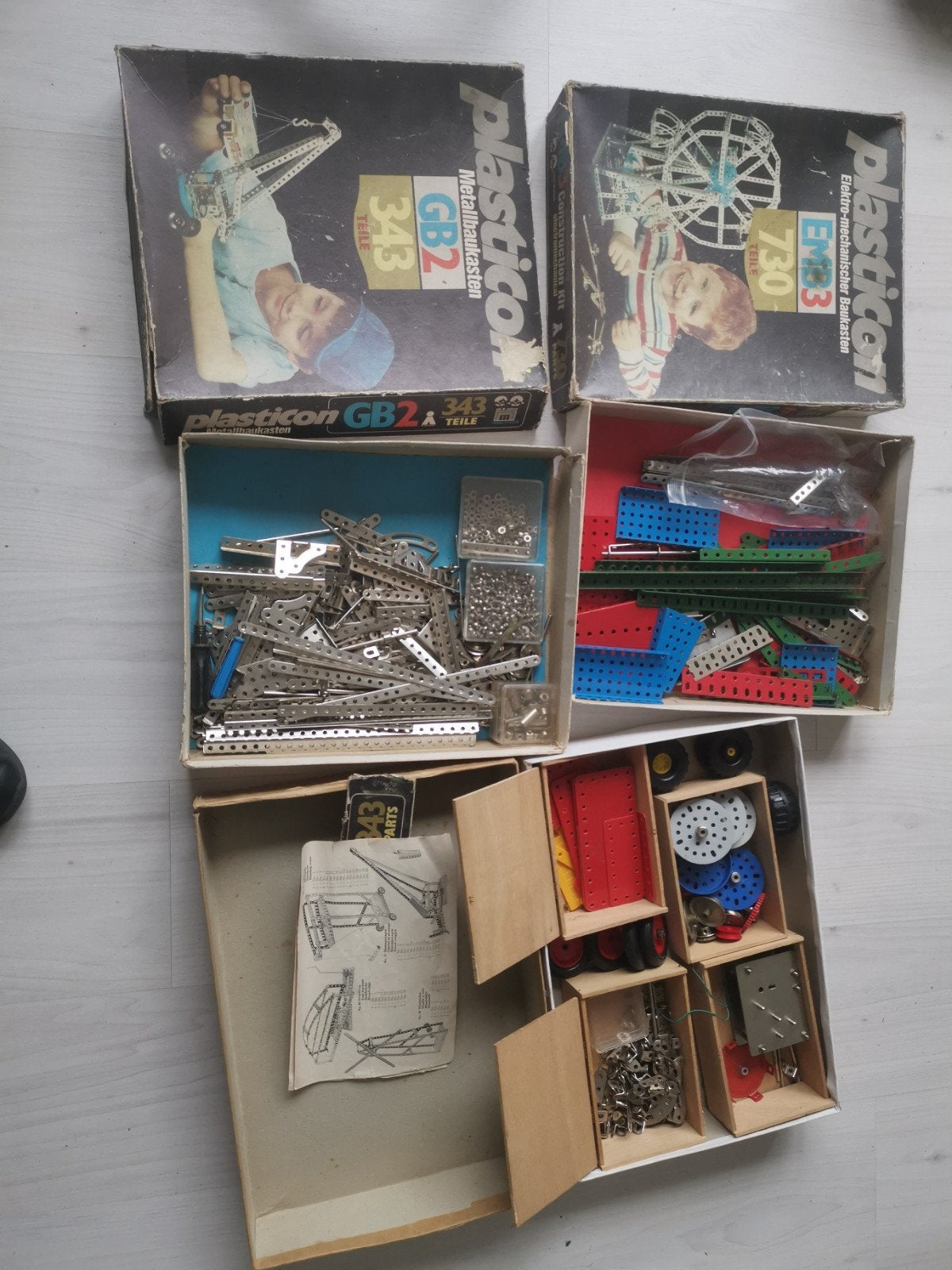 plasticon mecano set, Ophalen of Verzenden