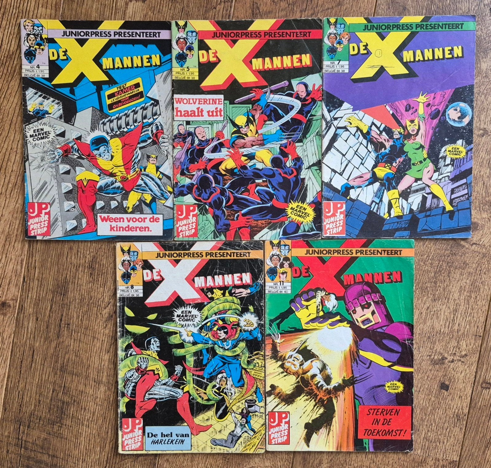 6x X-mannen/X-Men NL6, Gelezen, Europa, Ophalen of Verzenden, Meerdere comics